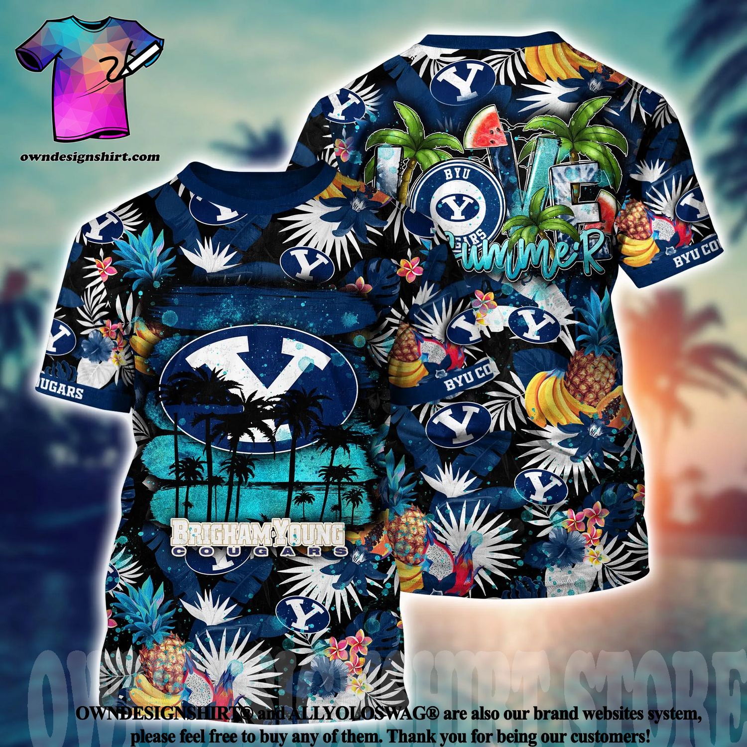 NCAA Oklahoma State Cowboys Flower Hawaiian Shirt Outfit 3D Shirt