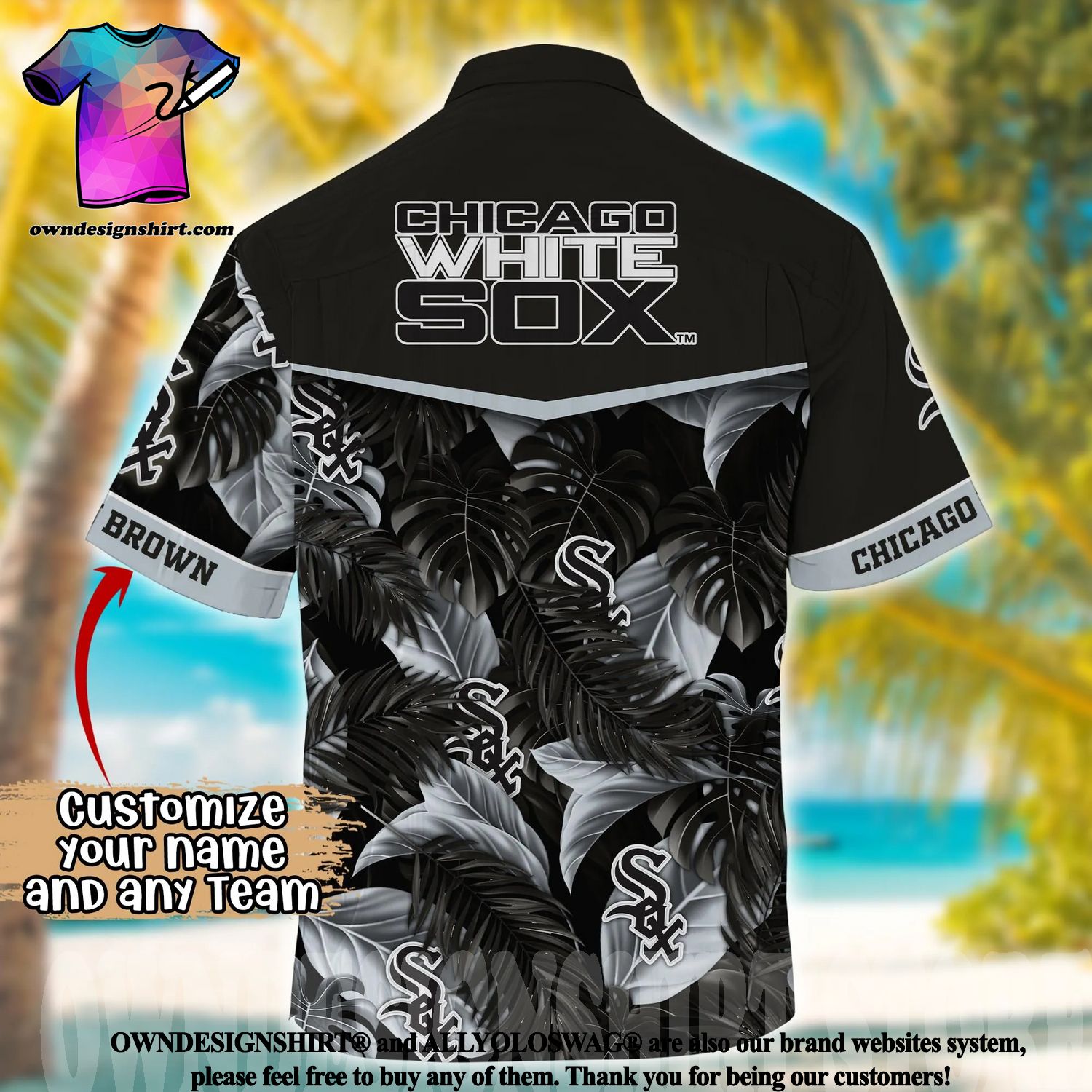 Chicago White Sox MLB Hawaiian Shirt Custom Ice-Cold Drinks Aloha