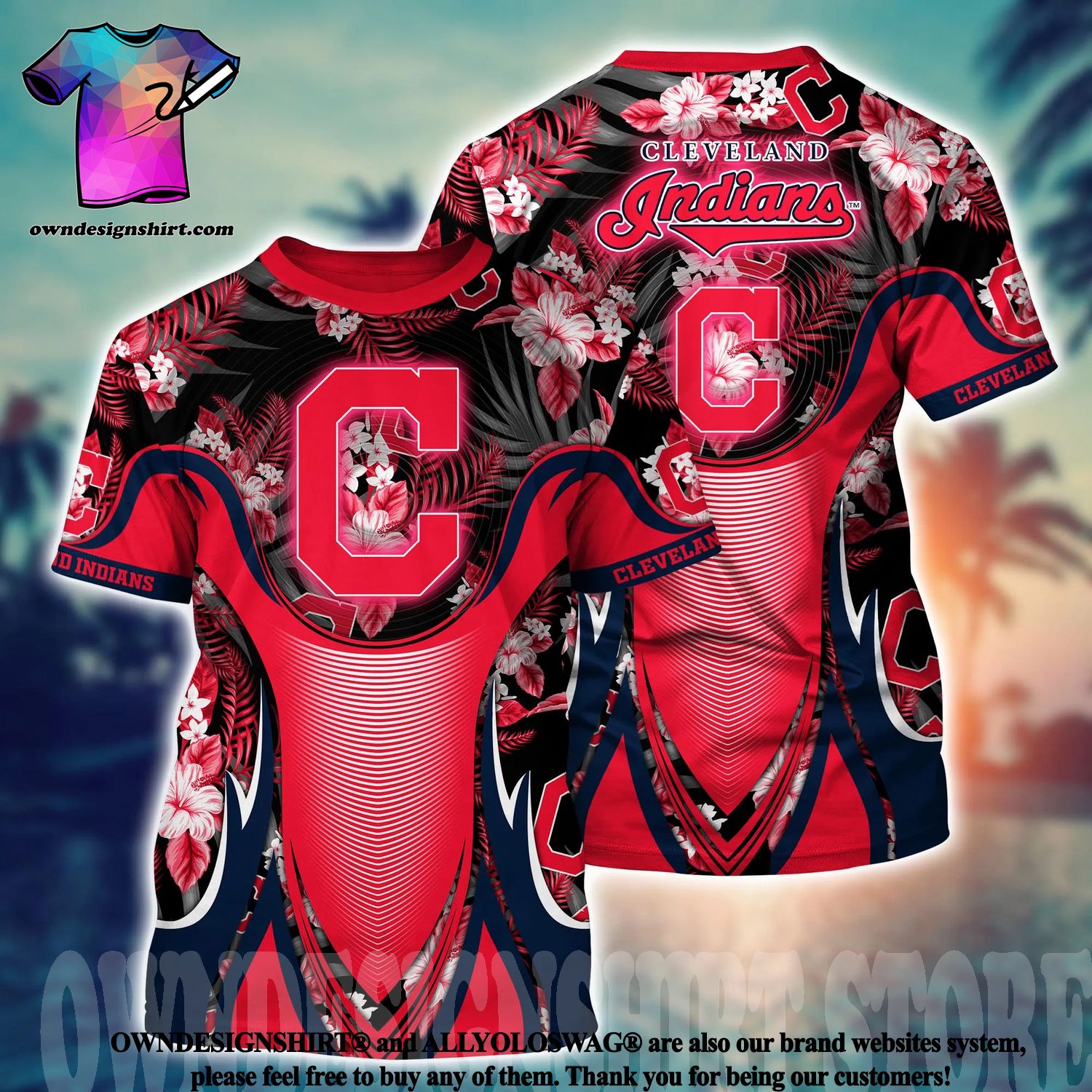MLB Cleveland Indians Special 2023 Summer Gift Hawaiian Shirt For