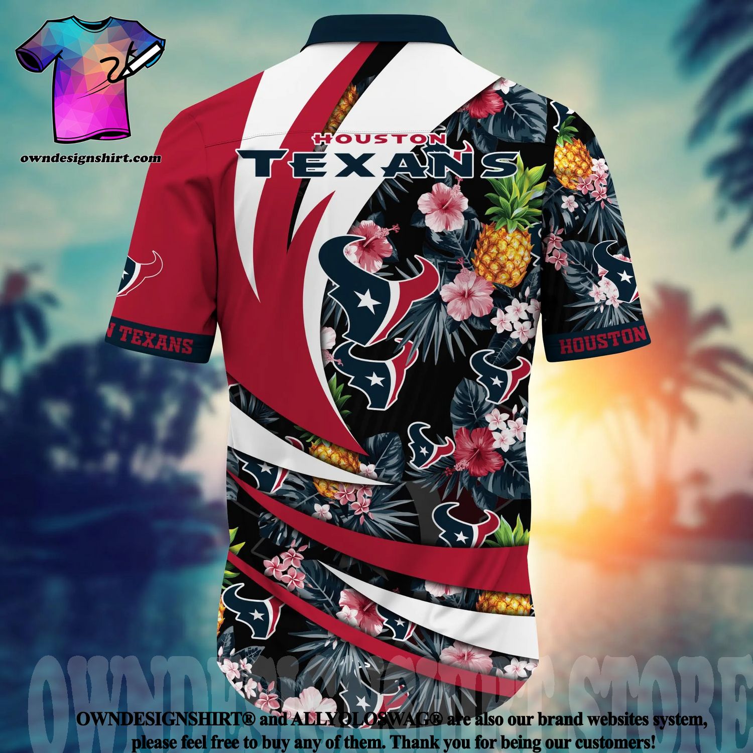 Best Selling Product] Houston Texans NFL Unisex Full Print Hawaii