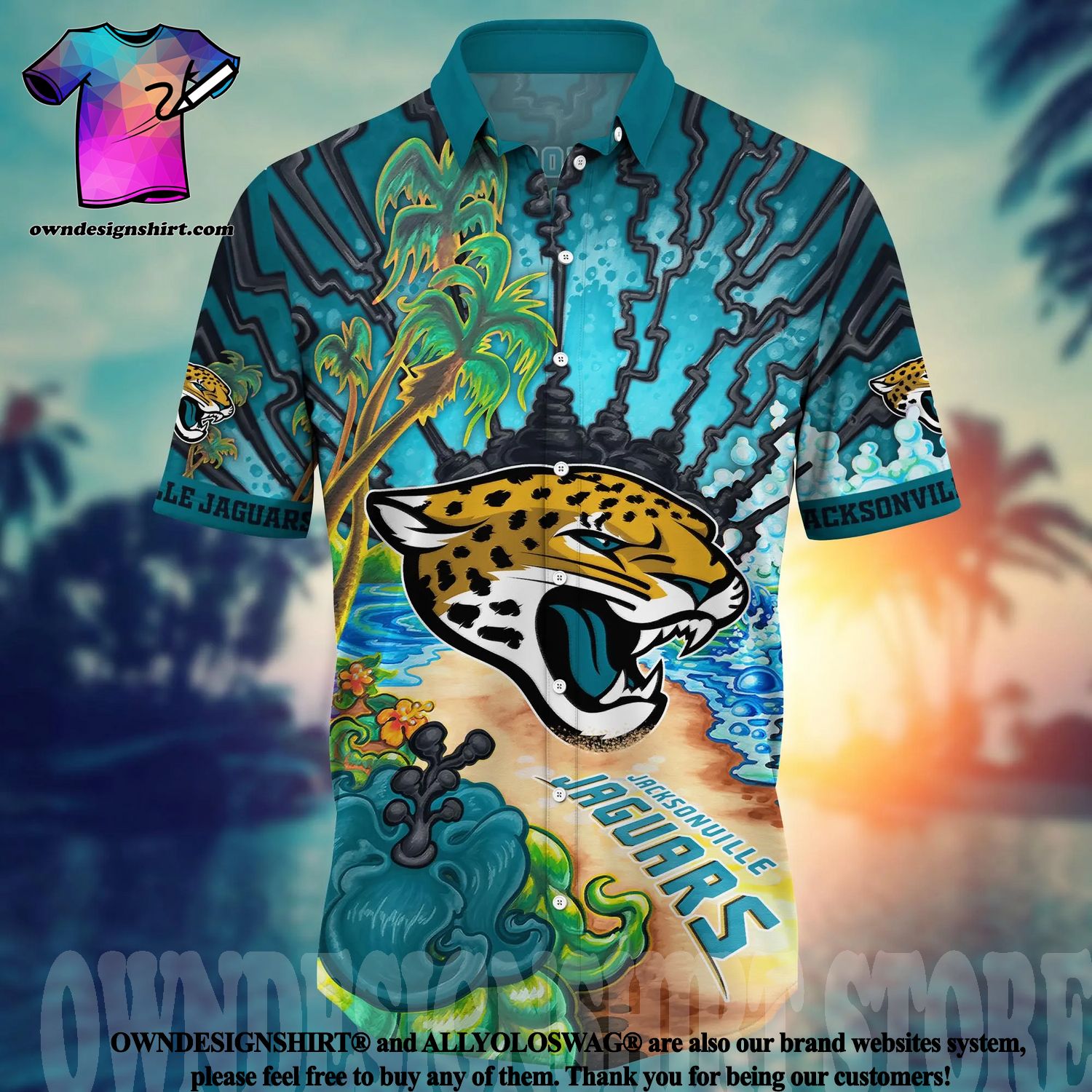 Jacksonville Jaguars NFL Hawaiian Shirt Trending Style For Fans -  Freedomdesign