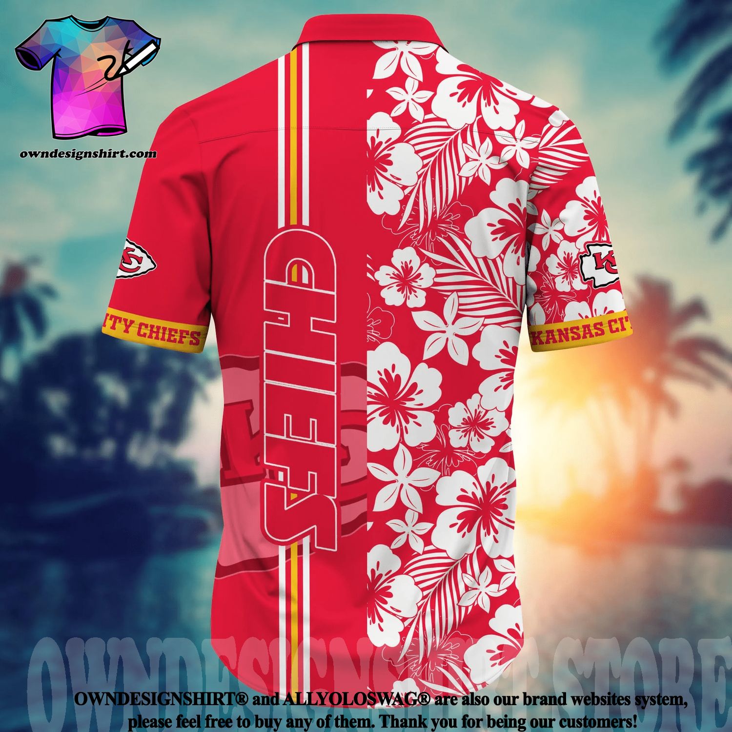 KC Chiefs Hawaiian Shirt Football On Fire Kansas City Chiefs Apparel Hawaii  Shirt - Best Seller Shirts Design In Usa