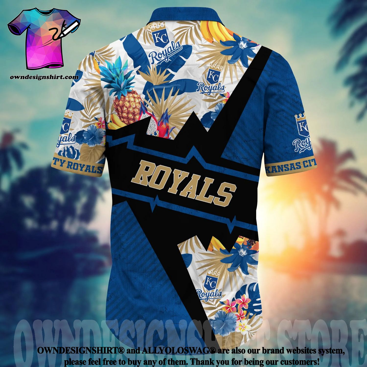 The best selling] Kansas City Royals MLB Floral Classic All Over Print Hawaiian  Shirt