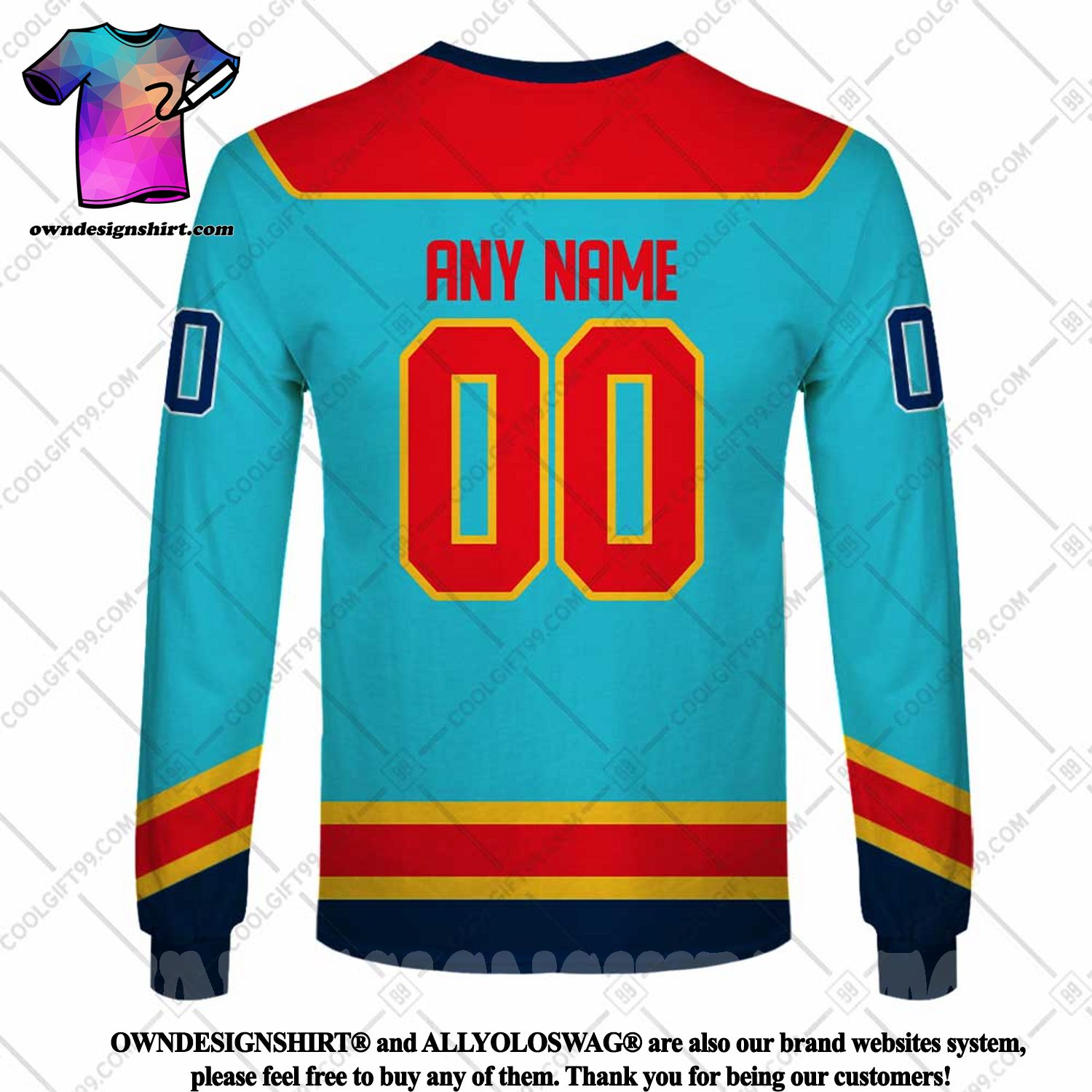 The best selling] Personalized NHL Washington Capitals Reverse Retro 2223  Style Full Printed Shirt