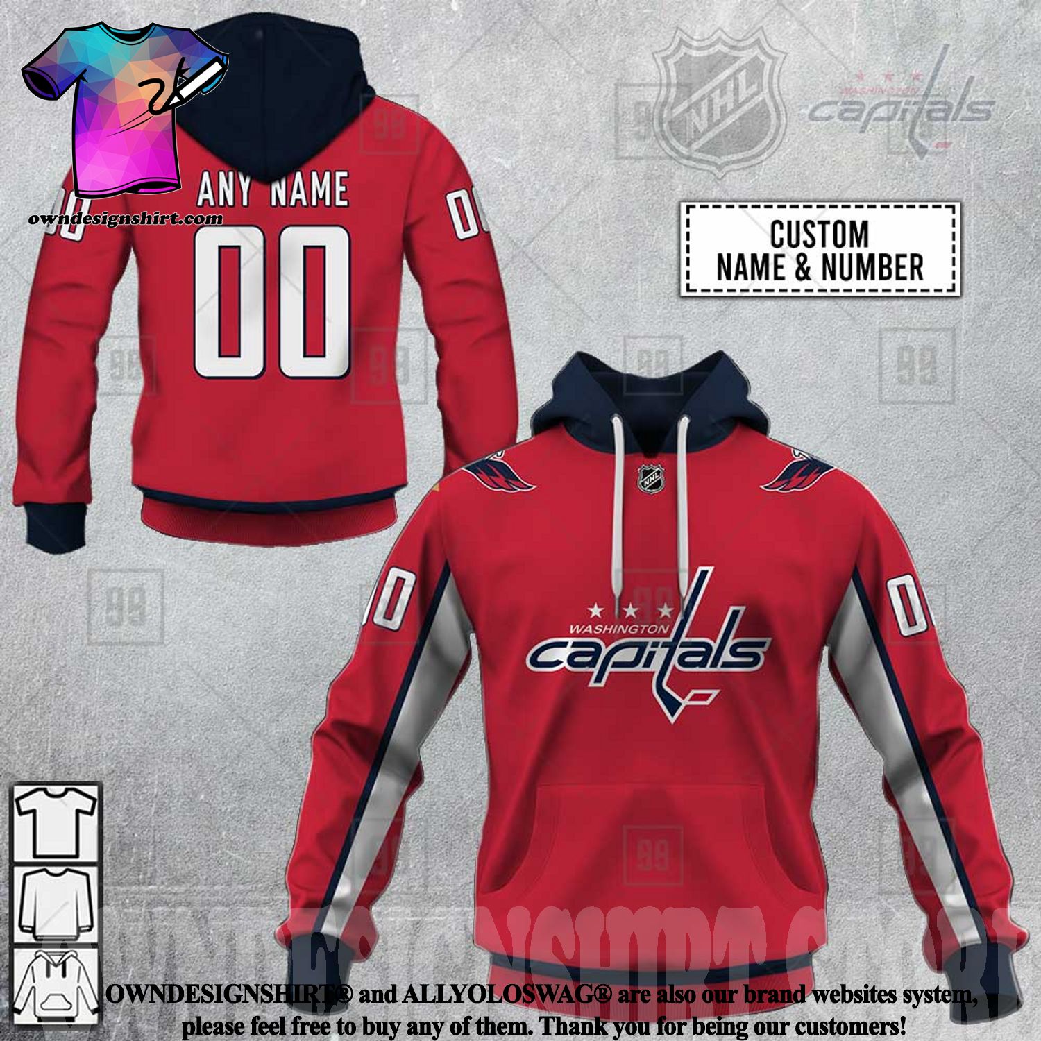 custom capitals jersey