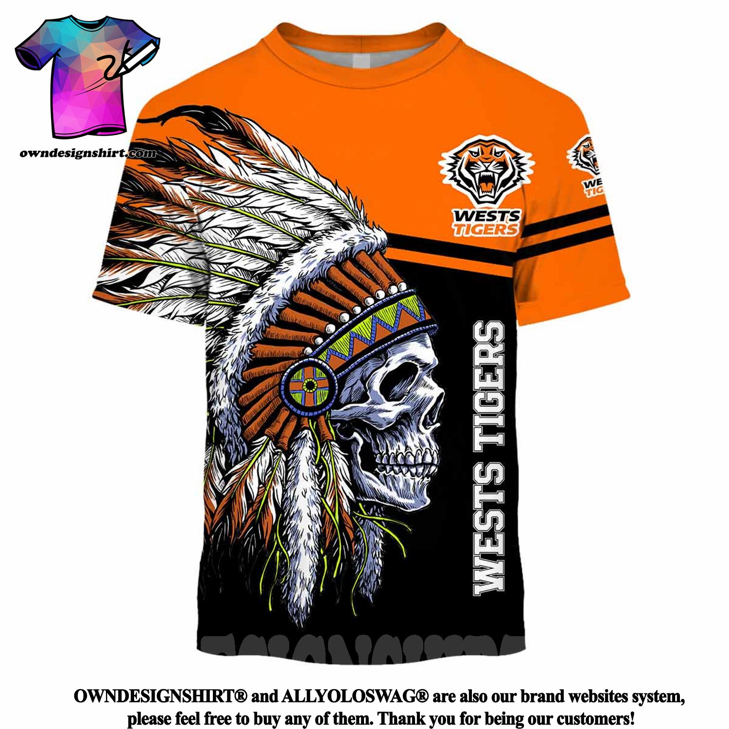 Custom Name Wests Tigers Unique Indigenous - Rugby Team Baseball Jerseys  Shirt