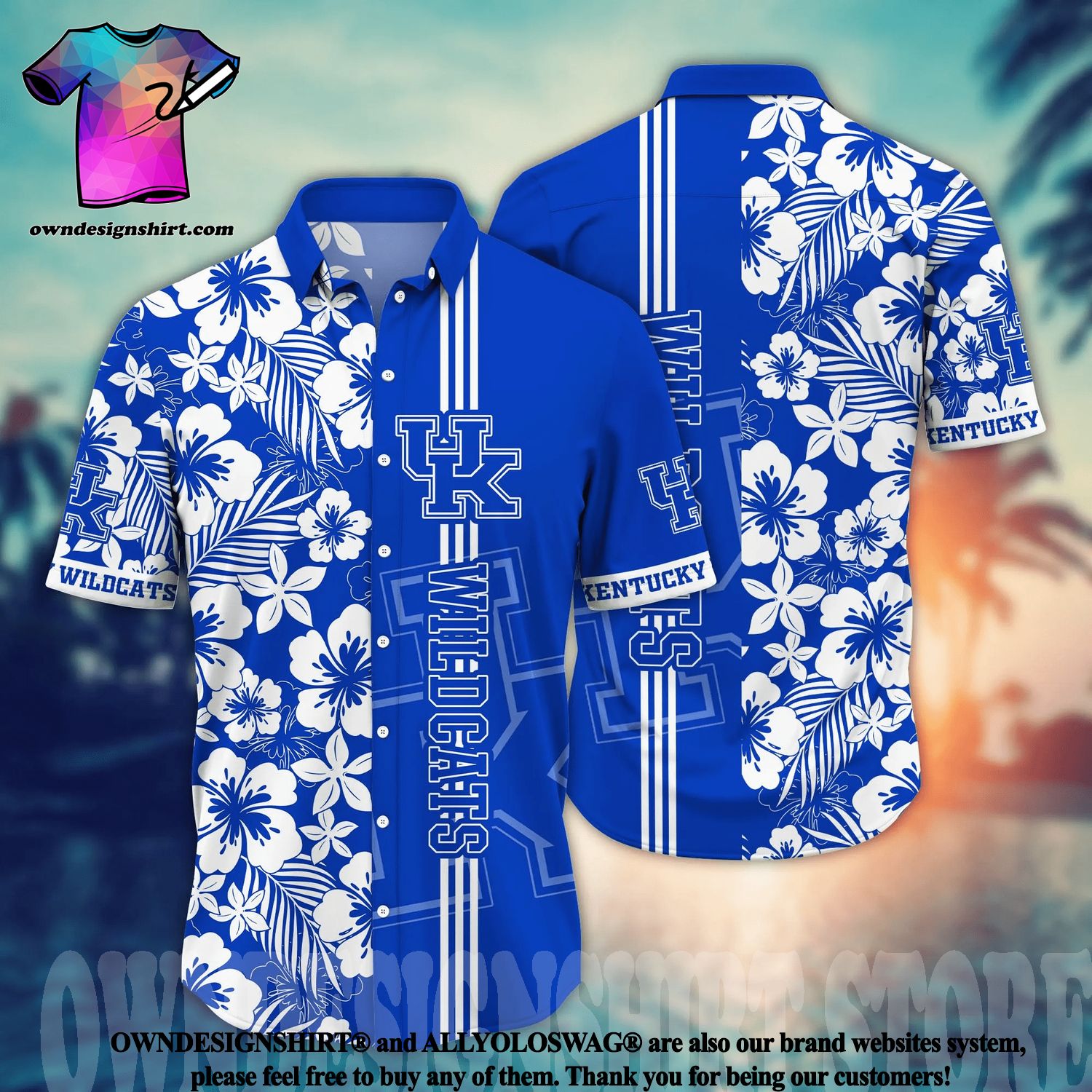 Los Angeles Dodgers Vintage Sea Island Pattern Hawaiian Shirt And Shorts  Gift For Summer