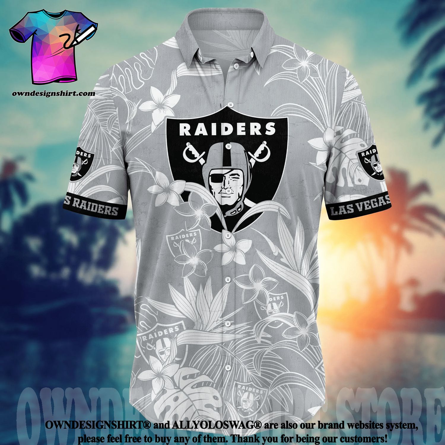 NFL Las Vegas Raiders Hawaiian Shirt Limited Edition - Ingenious