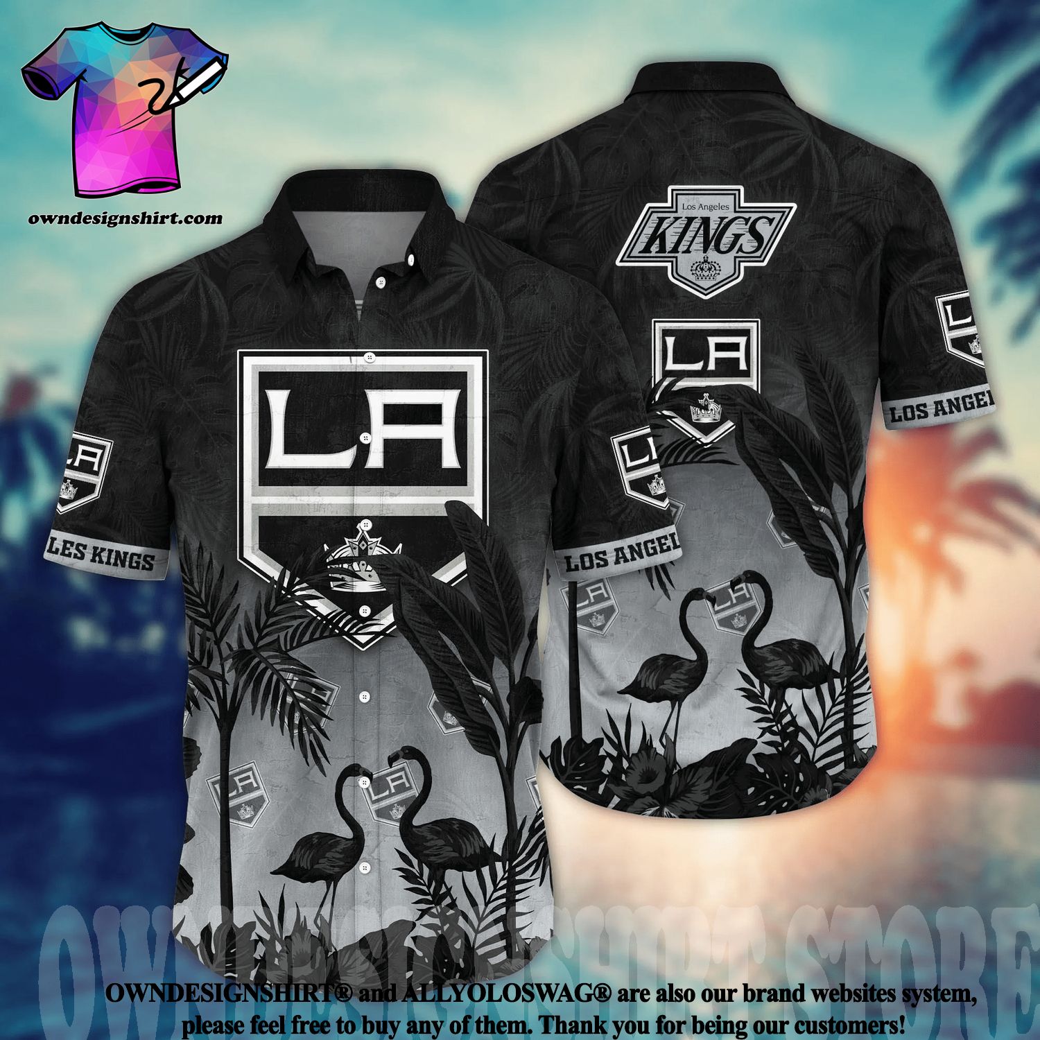 Los Angeles Kings NHL Special Autism Awareness Design Hoodie T