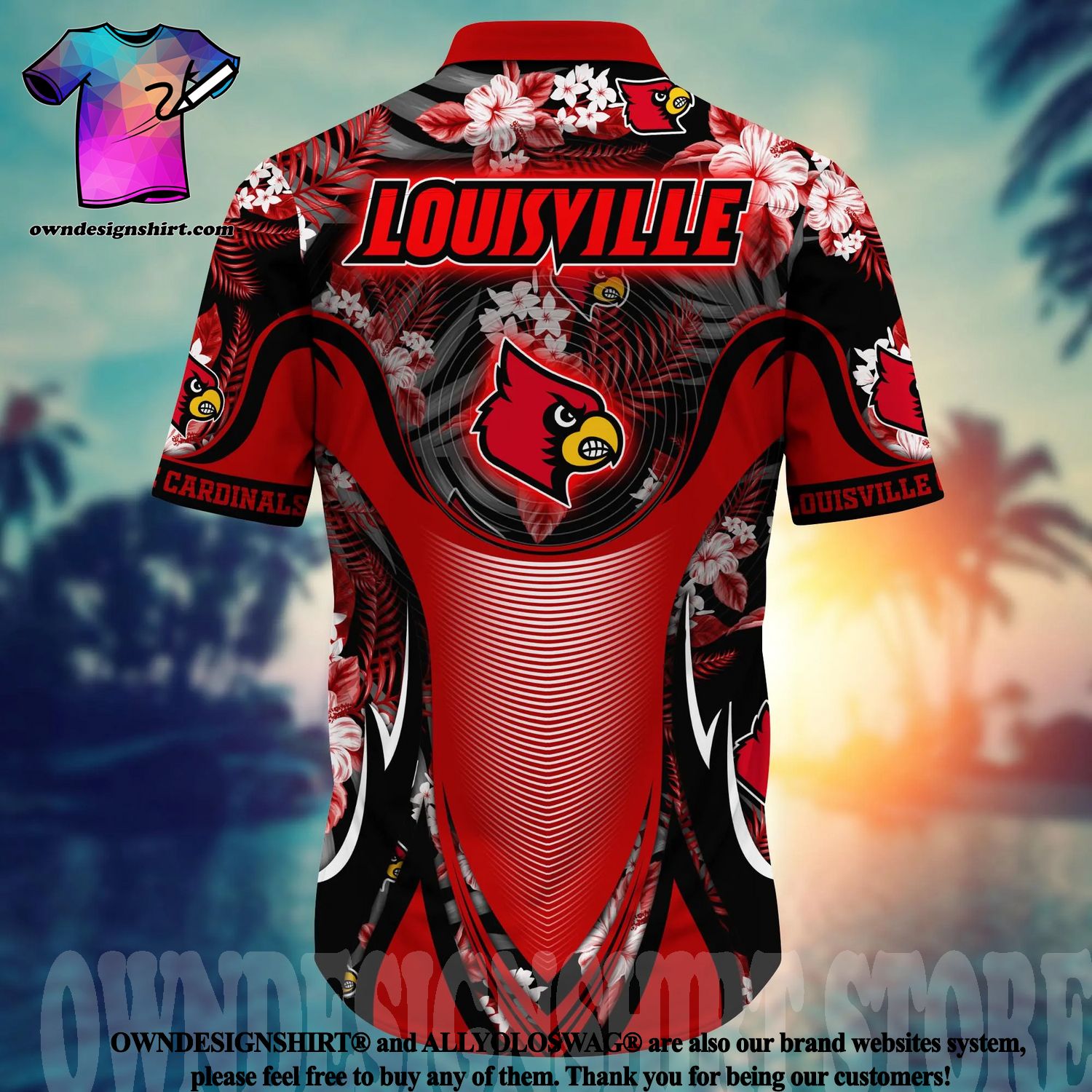 Louisville Cardinals 3D T-Shirt Camo Hunting Perfect Gift For Fans
