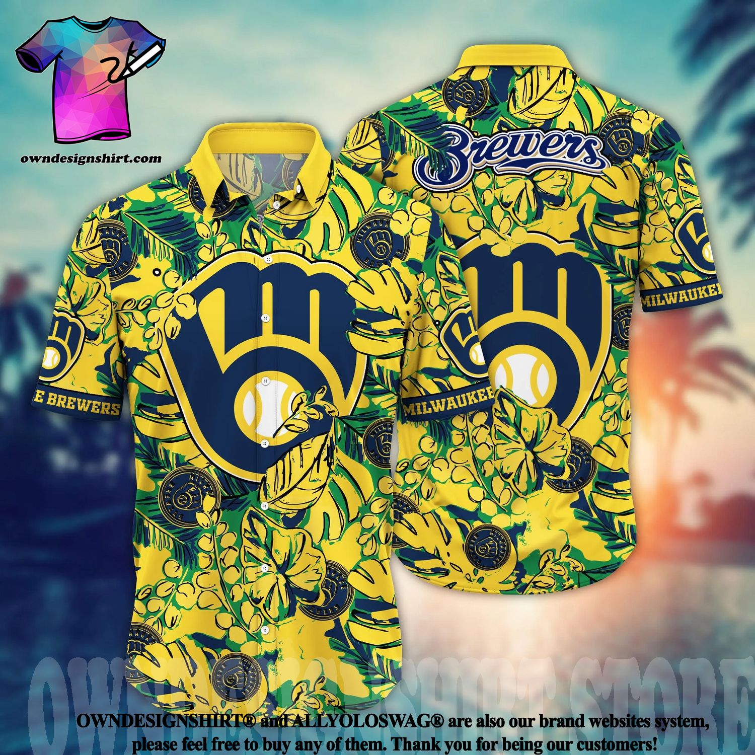 Milwaukee Brewers MLB Hawaiian Shirt,Aloha Shirt - Ingenious Gifts