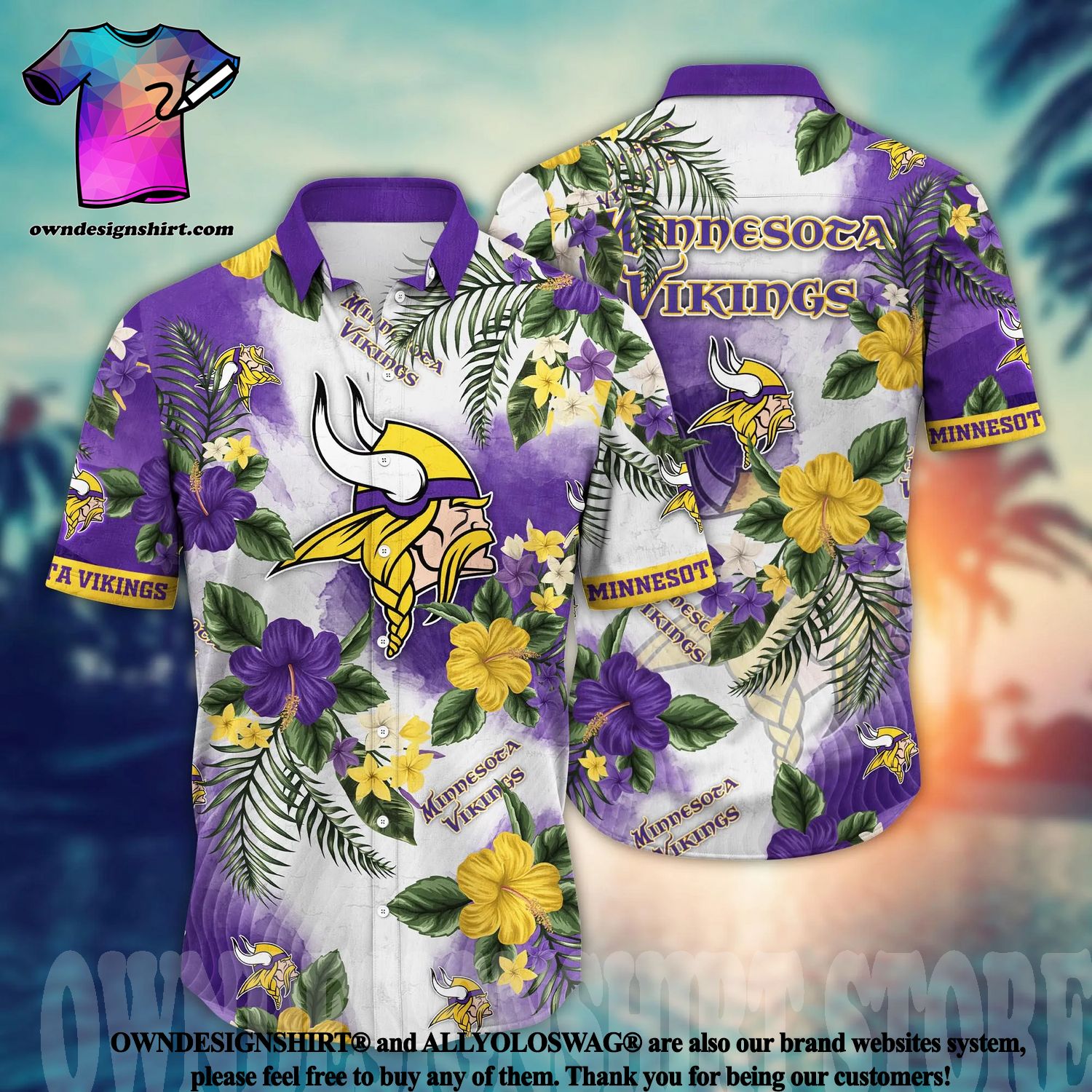 NEW FASHION NFL Minnesota Vikings Hawaiian Shirt Best Summer 2023