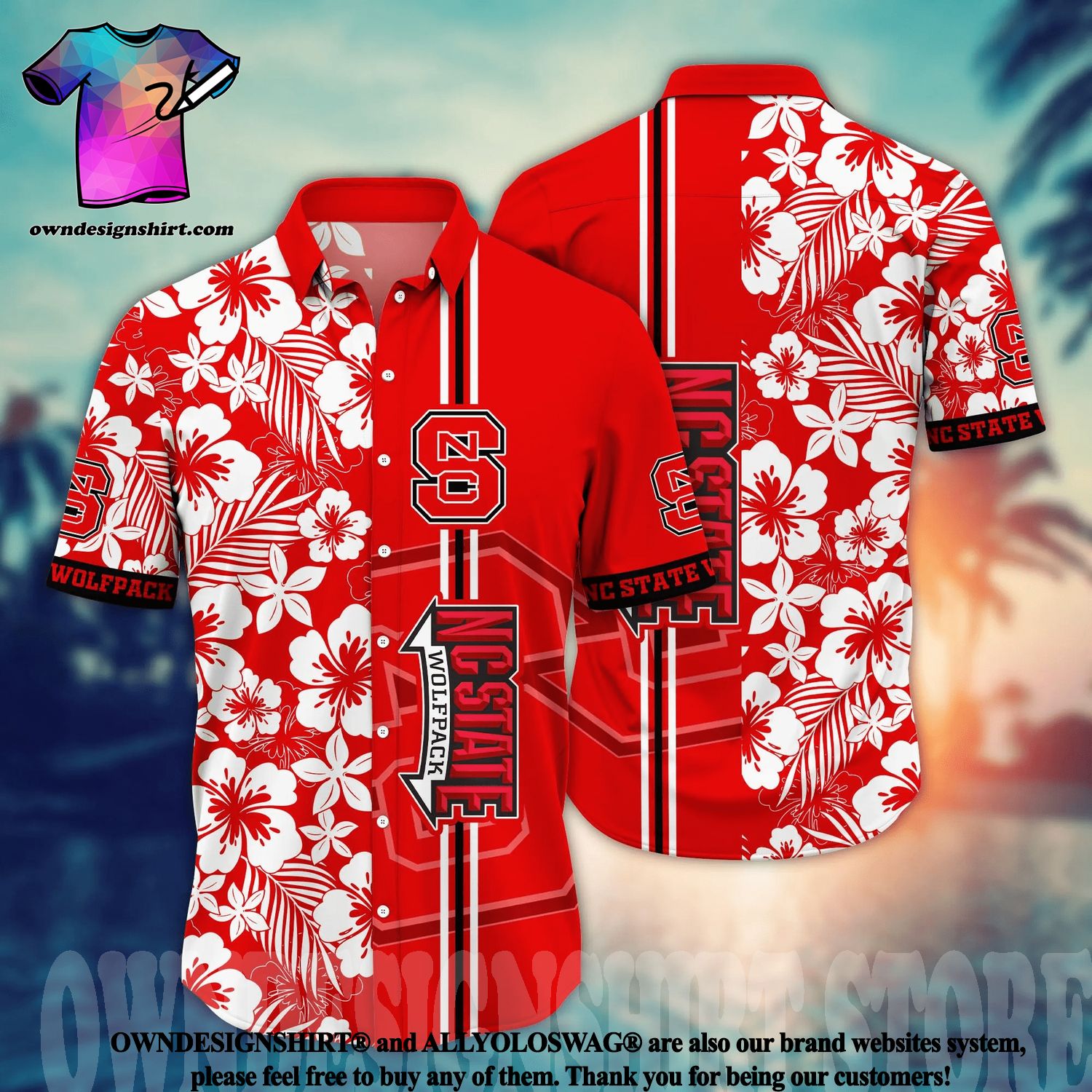 TRENDING] NC State Wolfpack Summer Hawaiian Shirt And Shorts, For Sports  Fans This Season
