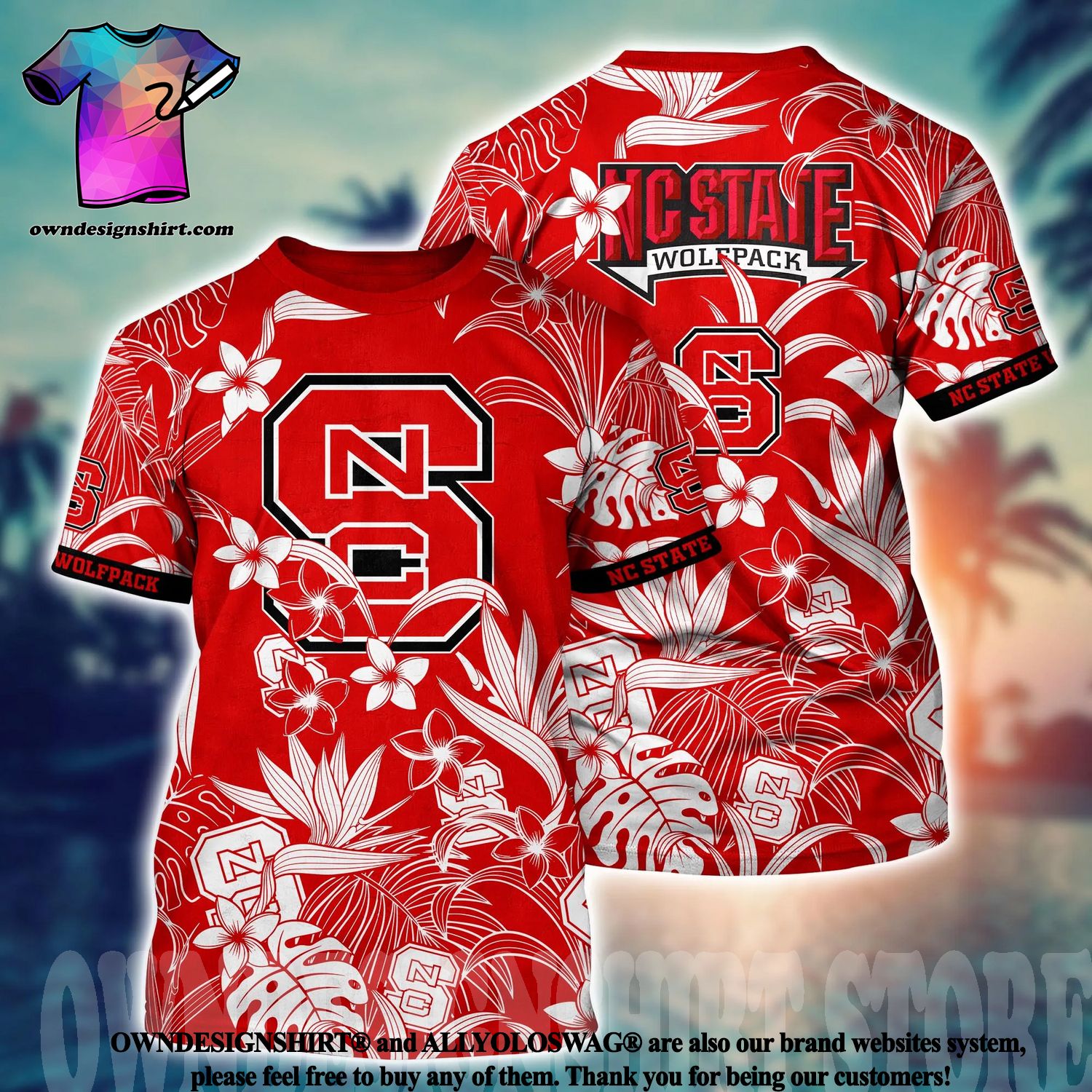TRENDING] NC State Wolfpack Personalized Hawaiian Shirt