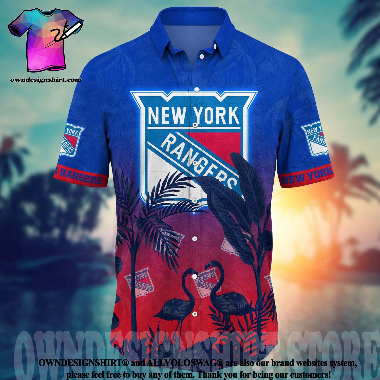 TRENDING] New York Rangers NHL-Super Hawaiian Shirt Summer