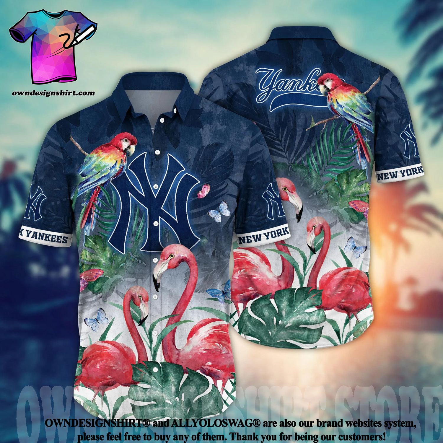 New York Yankees Stadium Hawaiian Shirt For Fan, Yankees Hawaiian Shirt