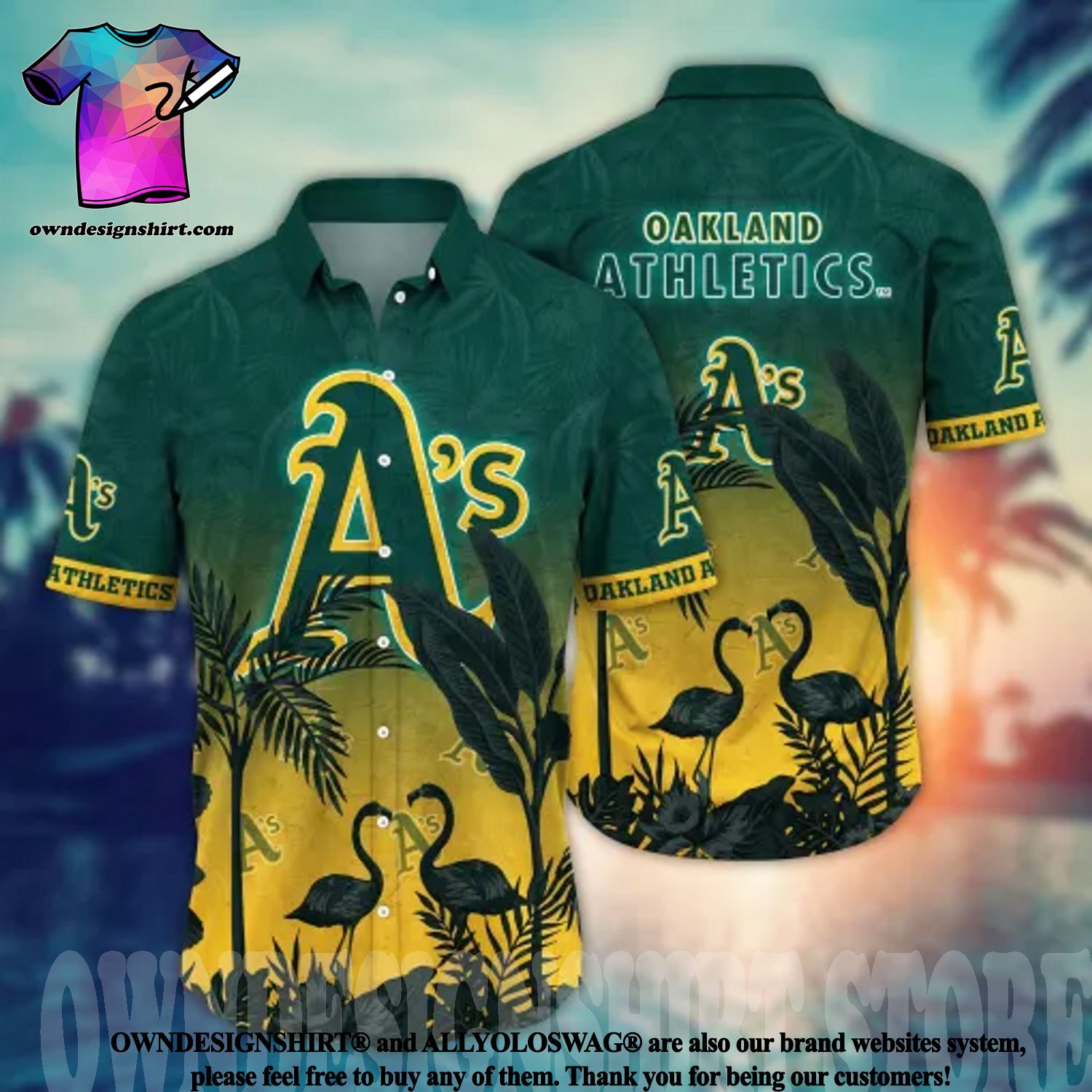 Oakland Athletics Floral Button Up Hawaiian Shirt Where Can I Get