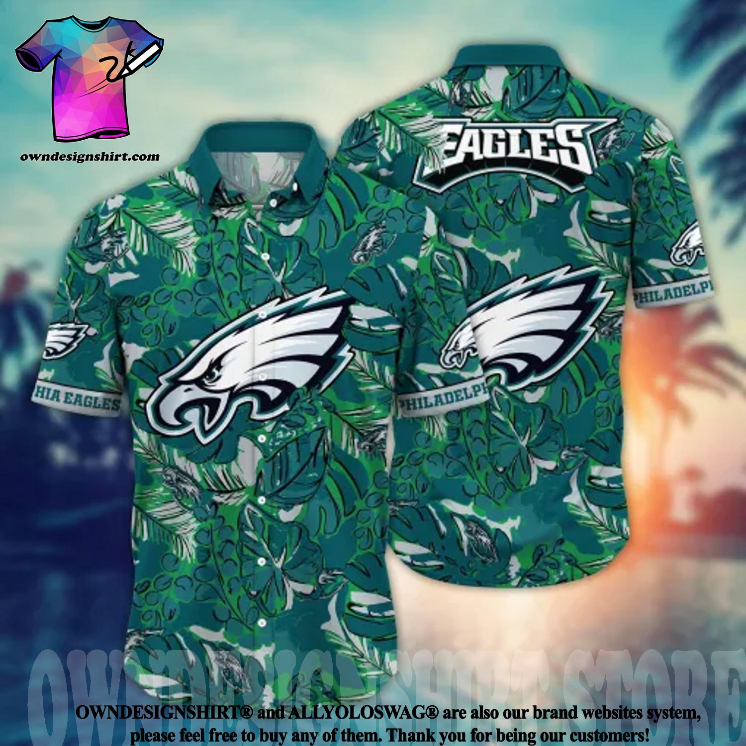 Philadelphia Eagles NFLVintage US Flag Hawaiian Shirt And Shorts