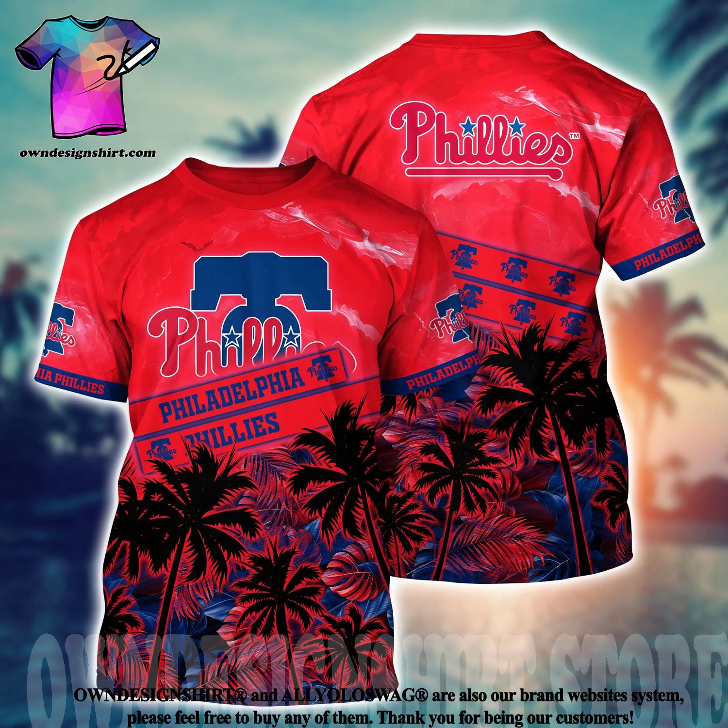 Philadelphia Phillies MLB Flower Hawaiian Shirt For Men Women Best