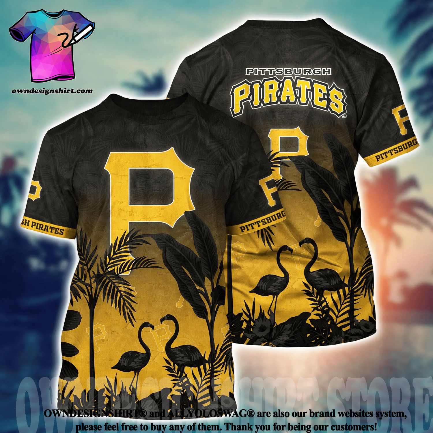 pittsburgh pirate parrot shirt