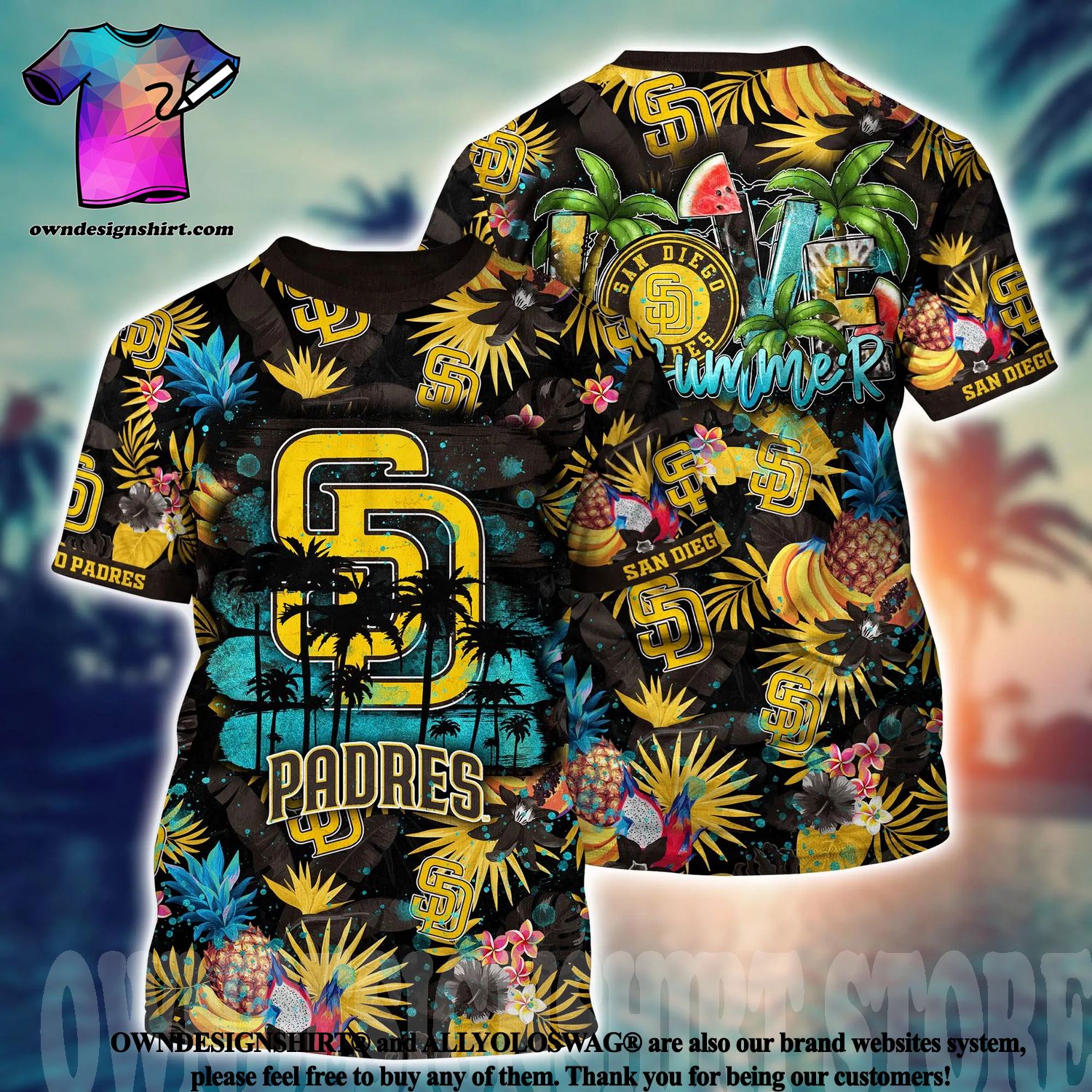 Padres Hawaiian Shirt  San Diego Padres Hawaiian Shirt 2023