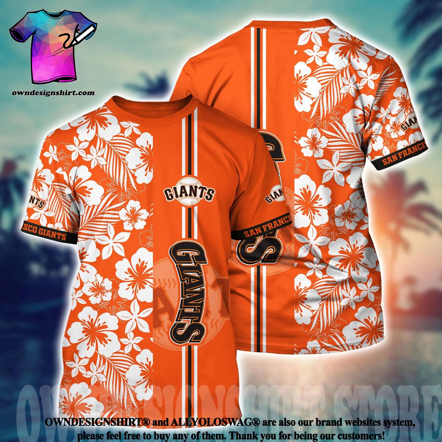 Aloha Flower San Francisco Giants Major League Baseball Hawaiian Shirt For  Fans
