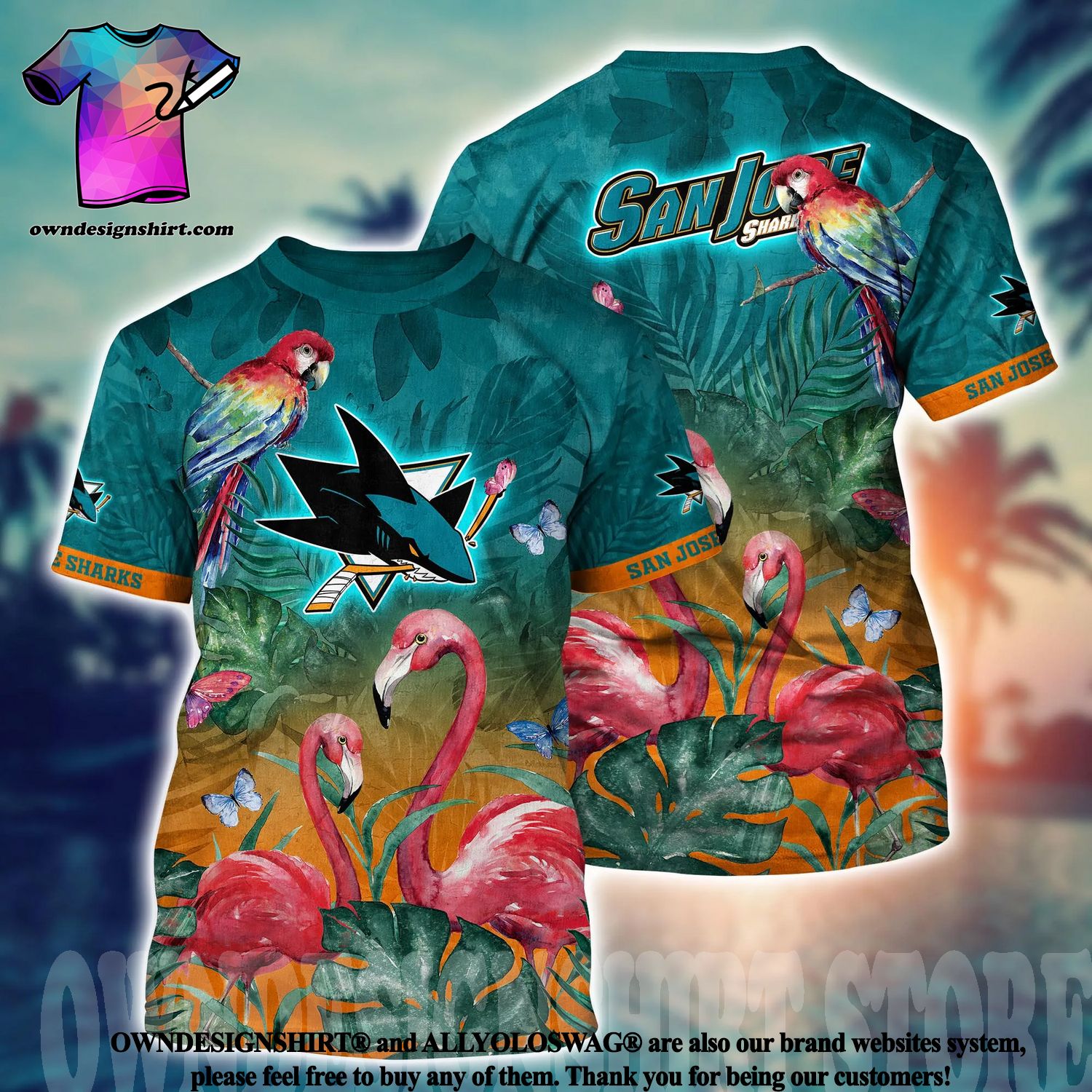 St Louis Cardinals Hawaiian Shirt Parrots Tropical Sea St Louis