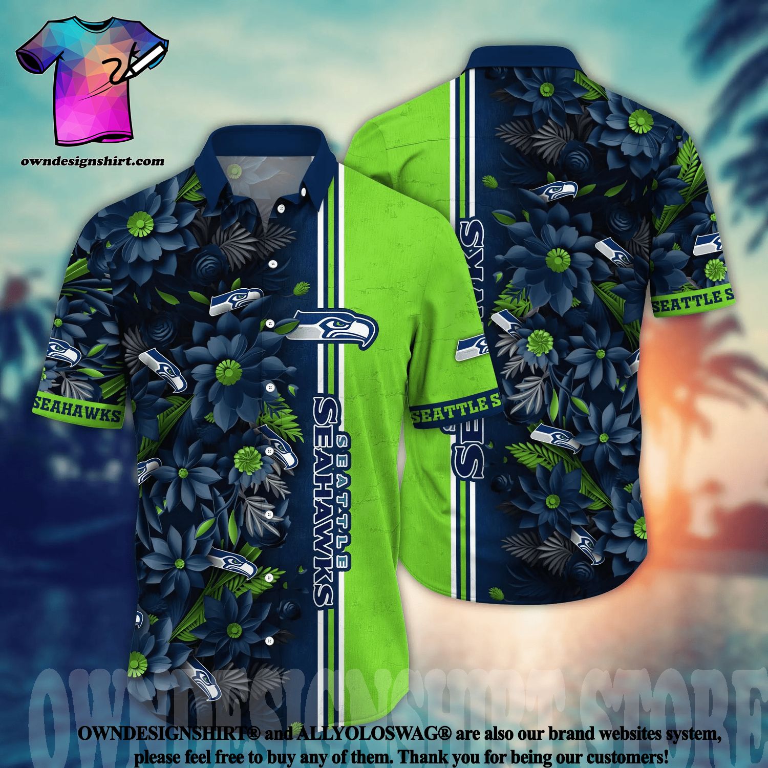 NFL Seattle Seahawks Hunting Design Unique 3D T-Shirt All Over Ptint For  Fans - The Clothes You'll Ever Need