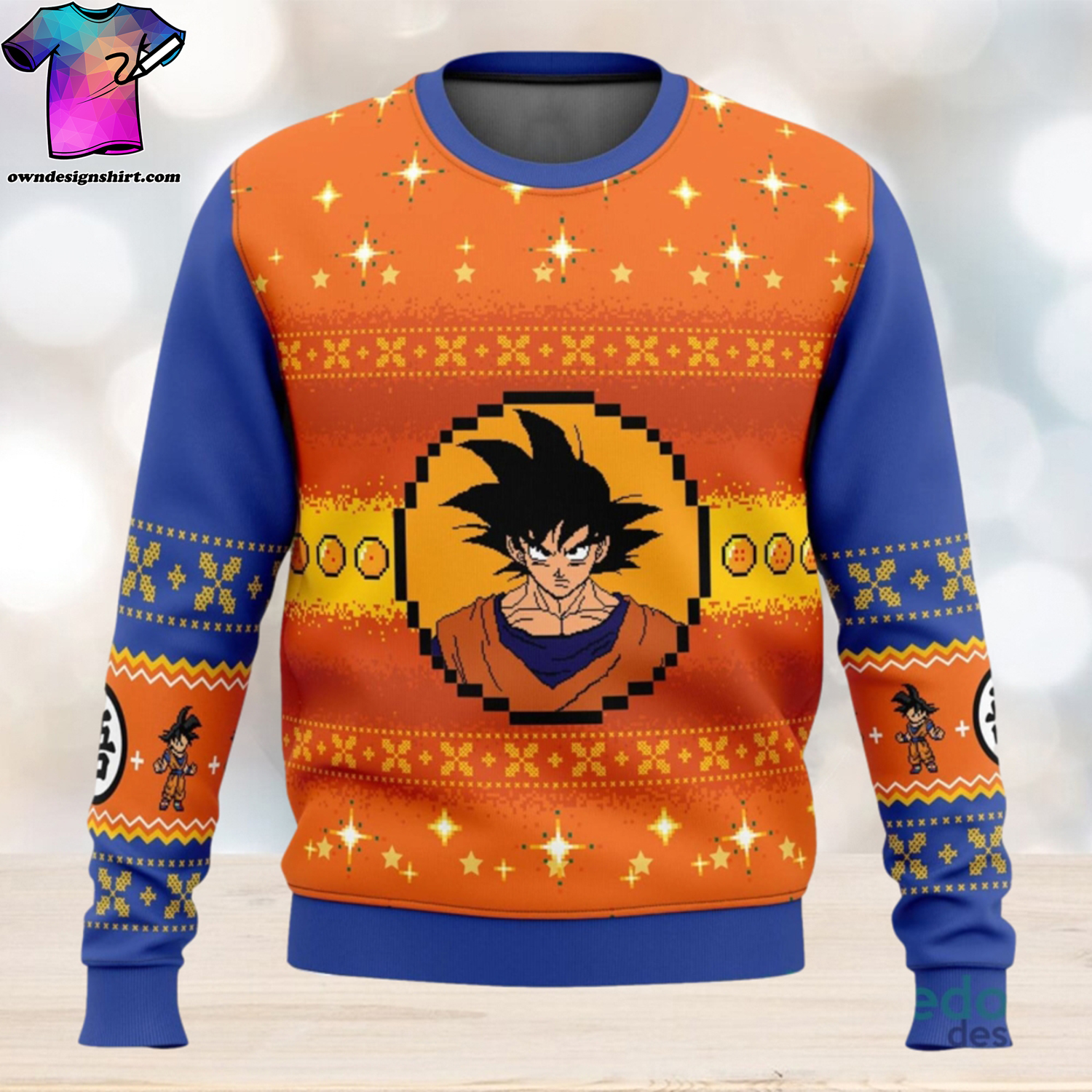 Unleash Your Inner Saiyan Spirit with the Dragon Ball Z Sweater The Ultimate Christmas Gift