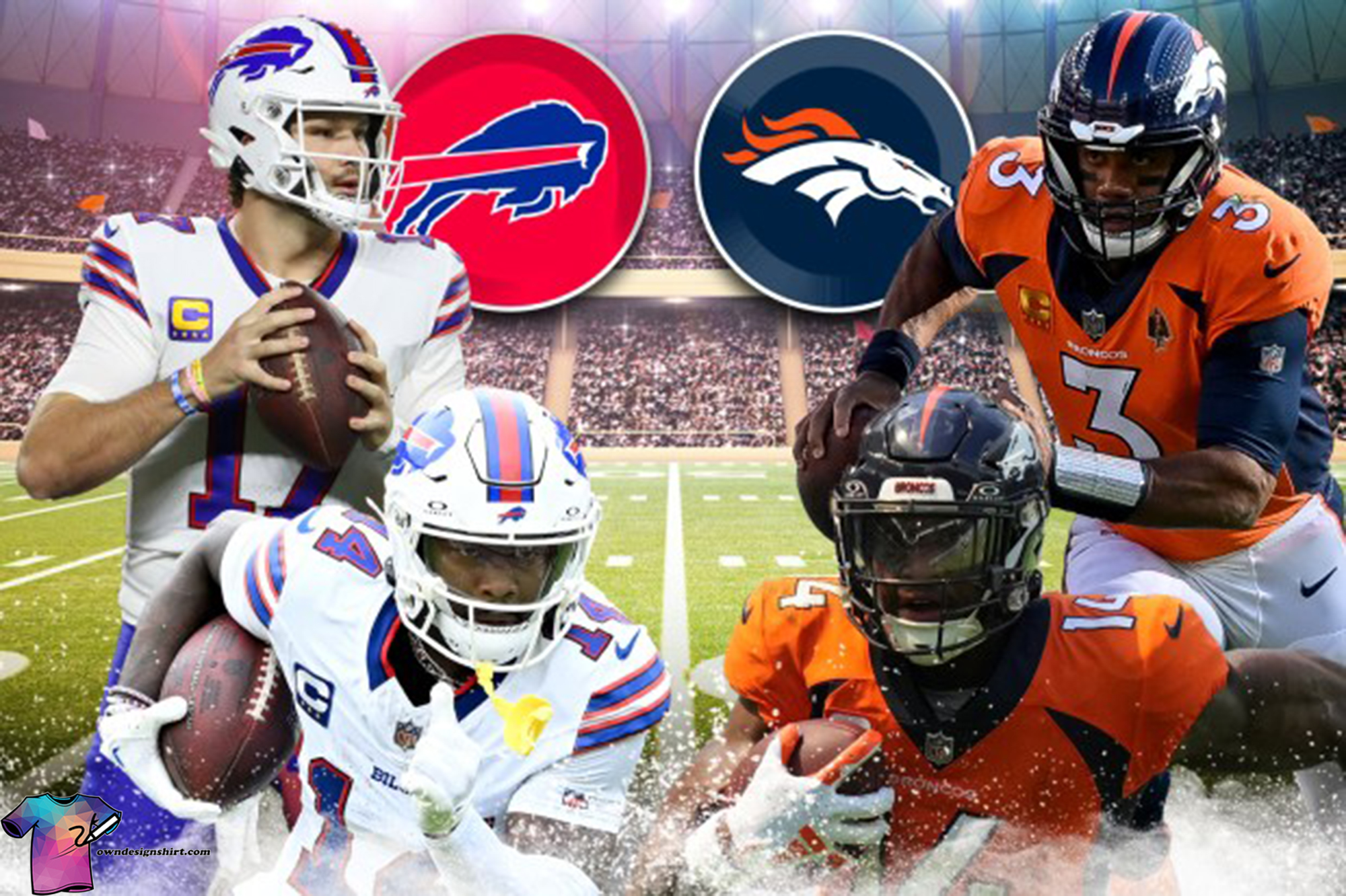A Clash of Titans and Sweaters Buffalo Bills vs. Denver Broncos on November 13, 2023