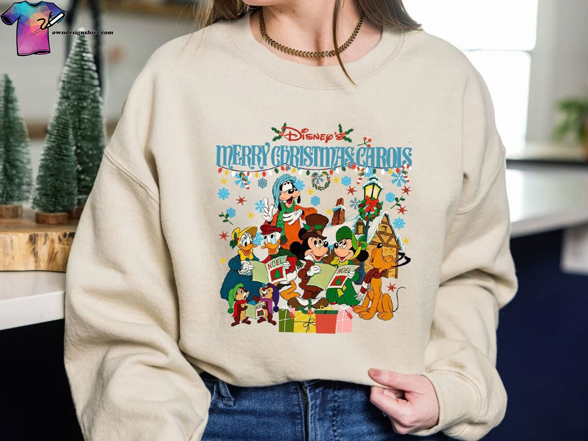 Spread Holiday Cheer with the Perfect Gift Mickey Mouse Christmas Sweater
