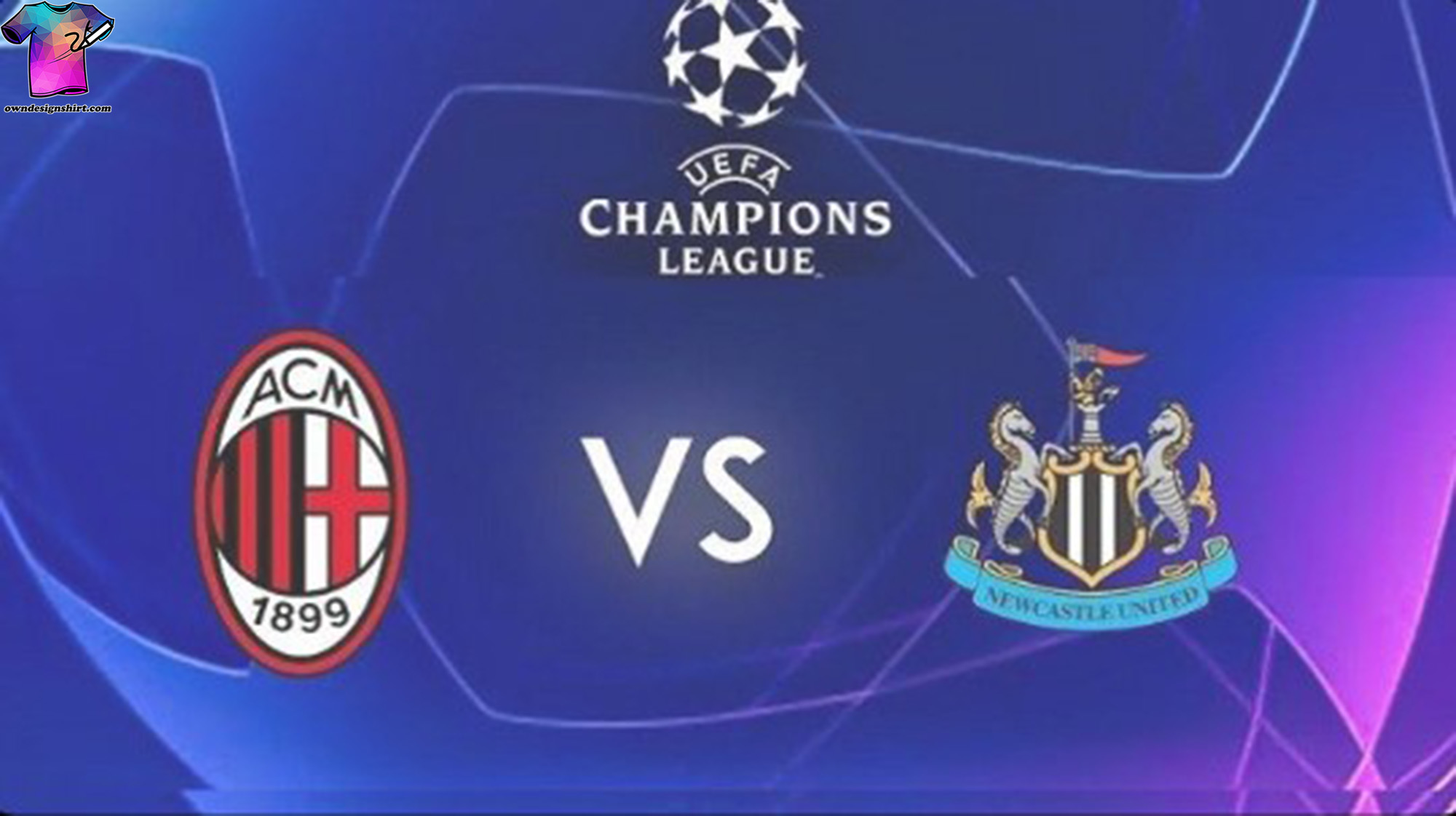 The Epic Showdown Newcastle United vs. AC Milan in the UEFA Champions League