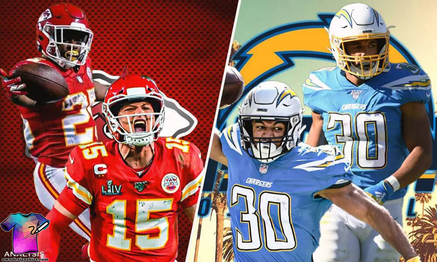 Rivalry Renewed Los Angeles Chargers vs. Kansas City Chiefs NFL