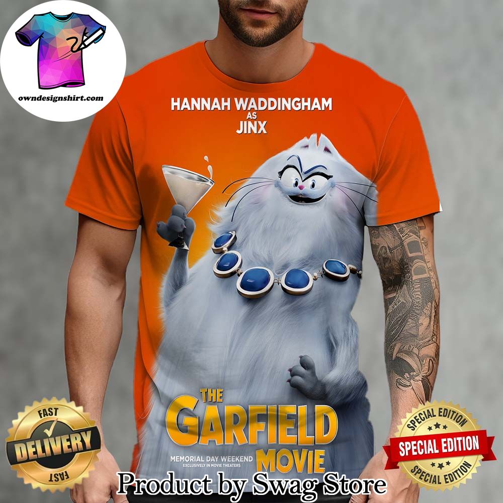 [FREE SHIPPING] Official Poster Hannah Waddingham As Jinx The Garfield ...